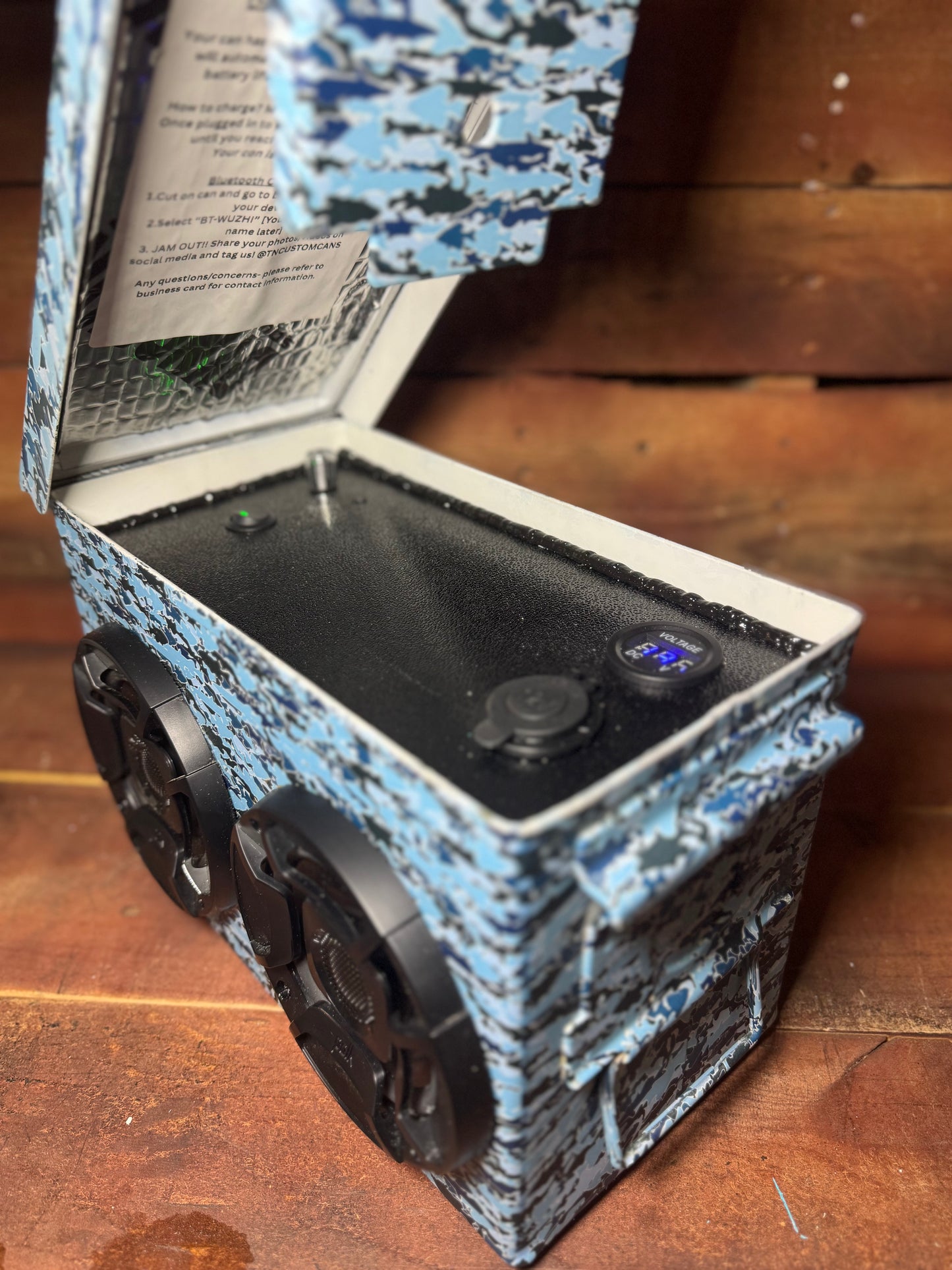 Ammo Can Speakers