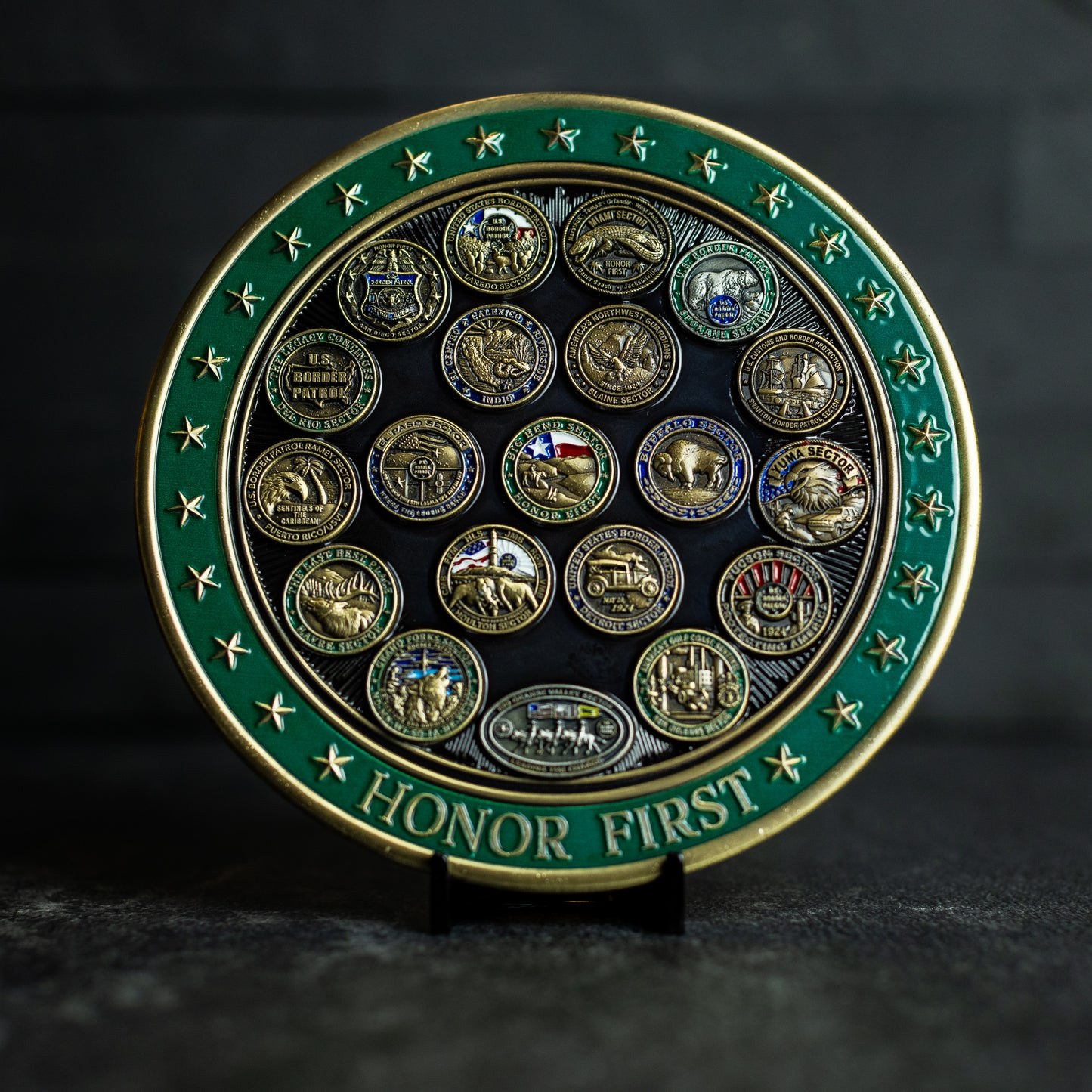 5" Honor First - BP Sector Challenge Coin