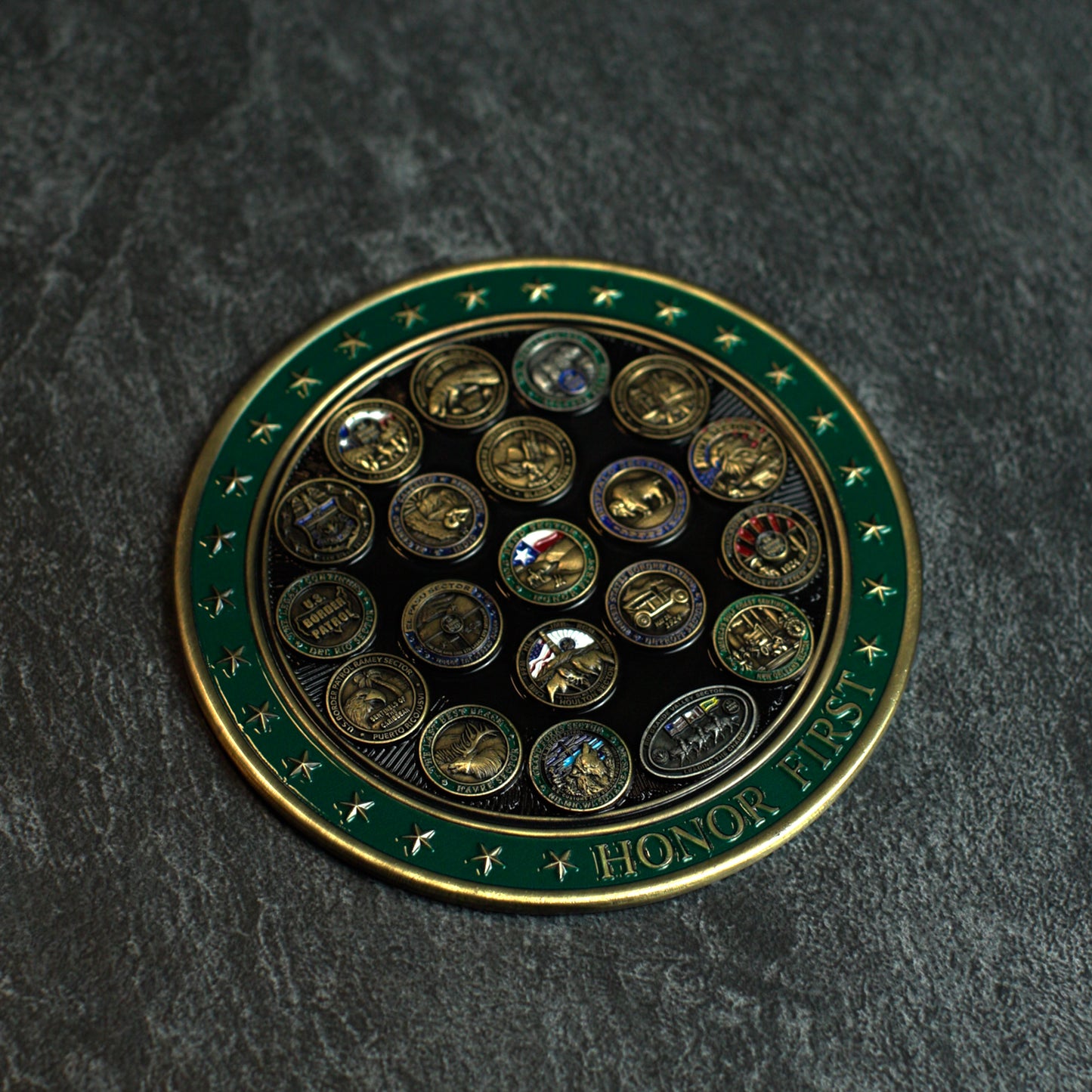 5" Honor First - BP Sector Challenge Coin