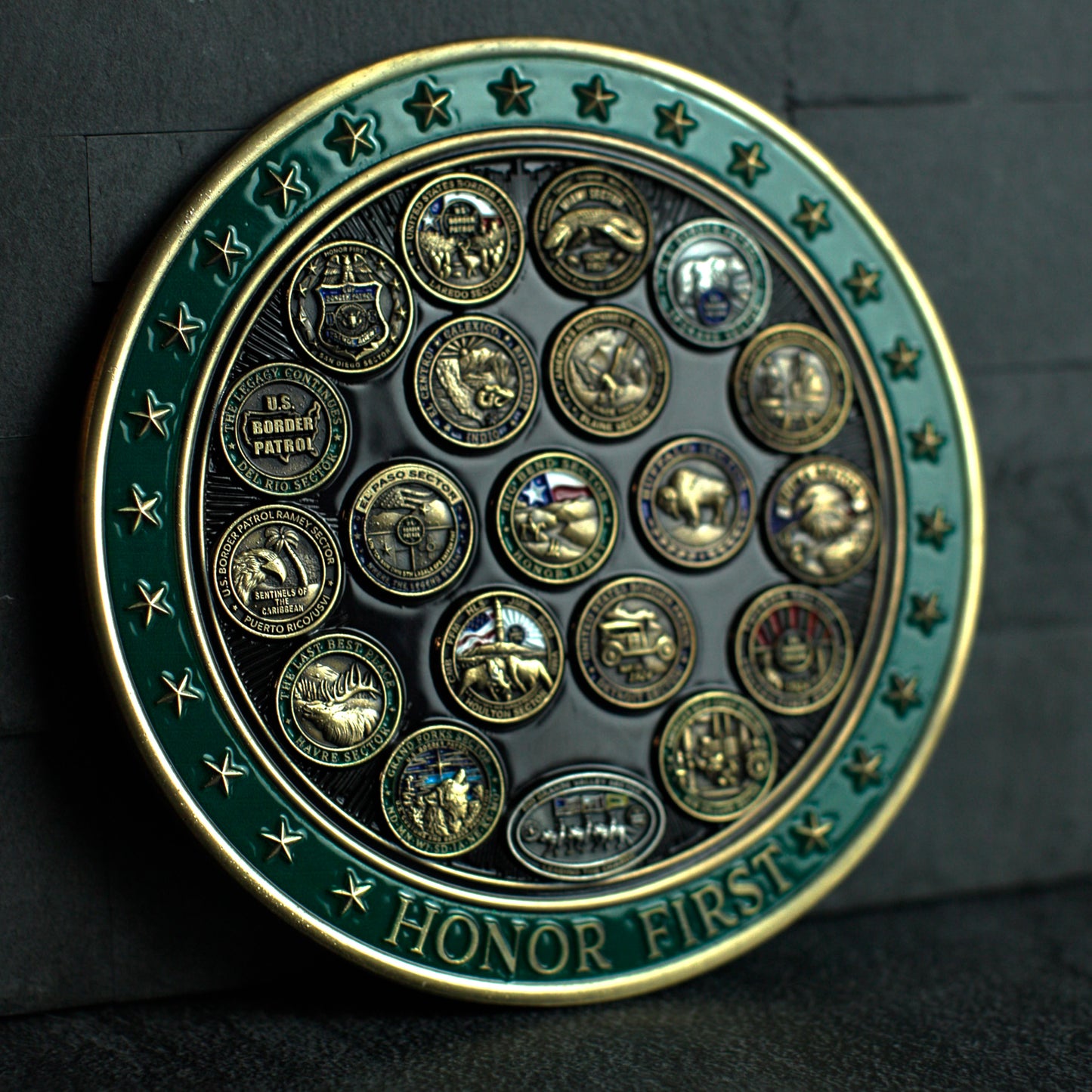 5" Honor First - BP Sector Challenge Coin