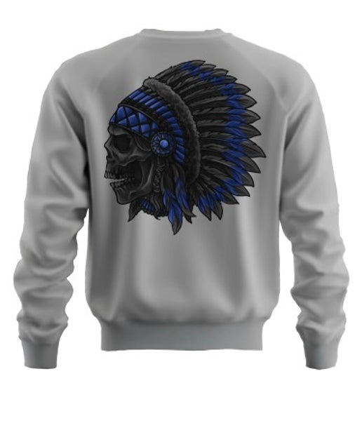 Teufel Hunden 3/6 Crew Neck - Heather Grey