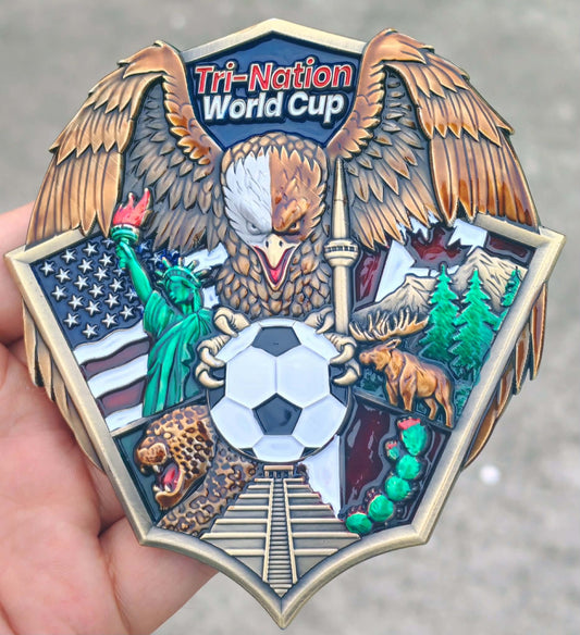 Tri-Nation World Cup Coin