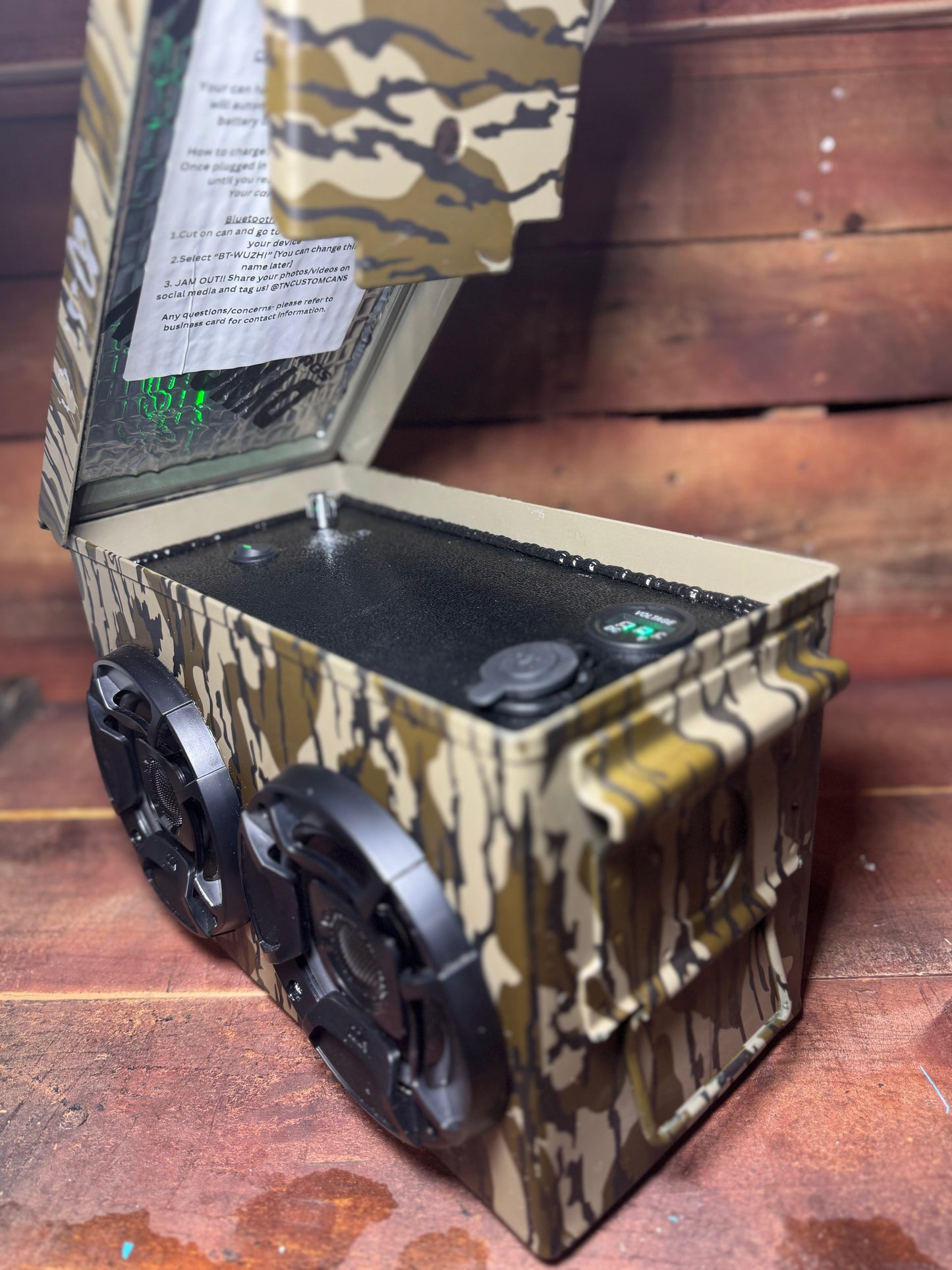 Ammo Can Speakers