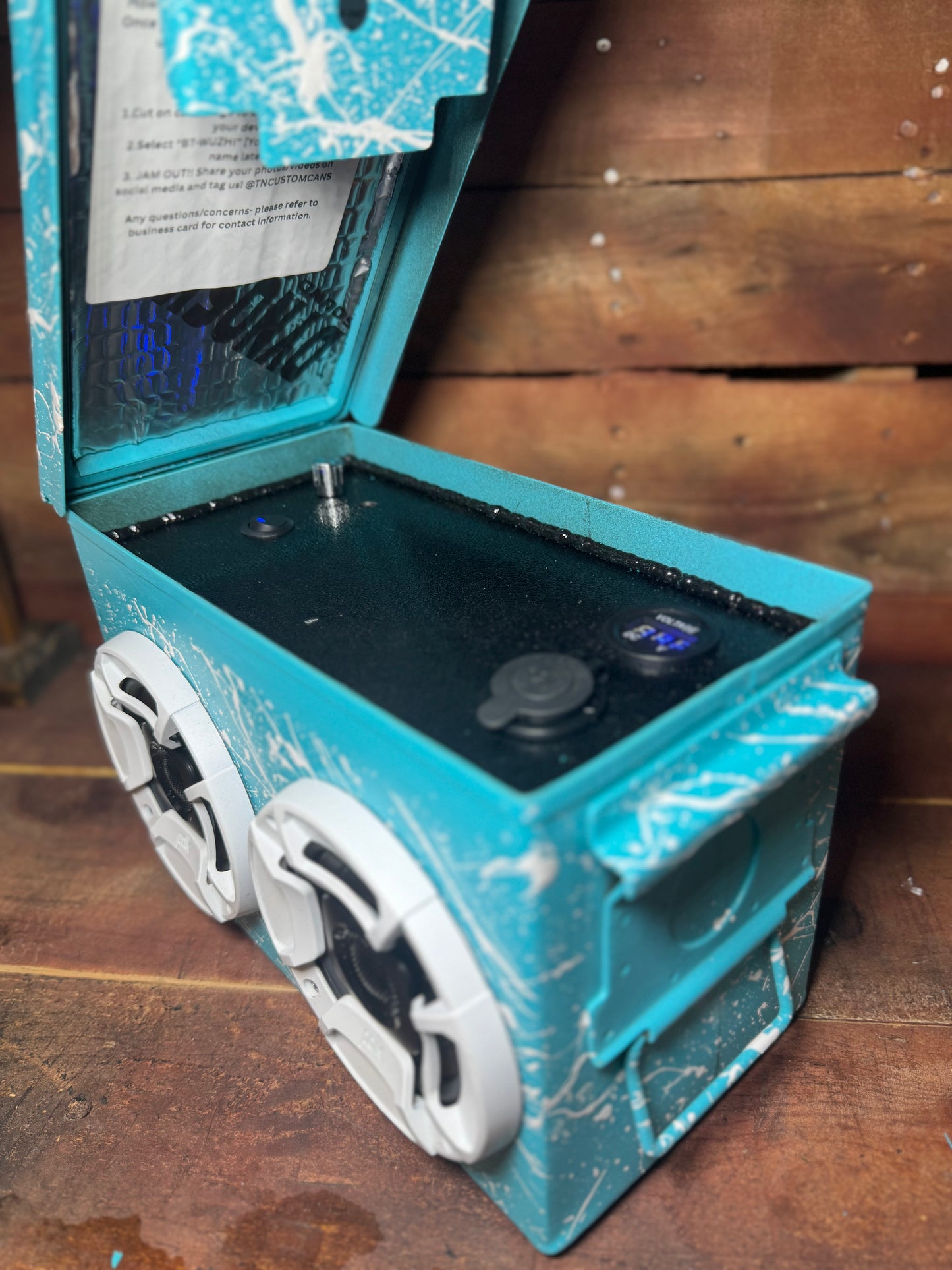 Ammo Can Speakers