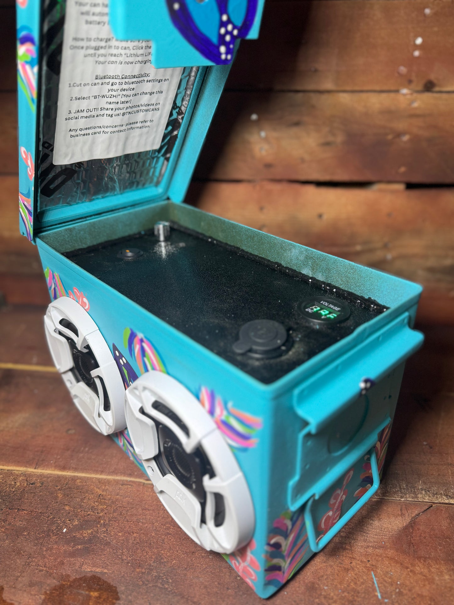Ammo Can Speakers