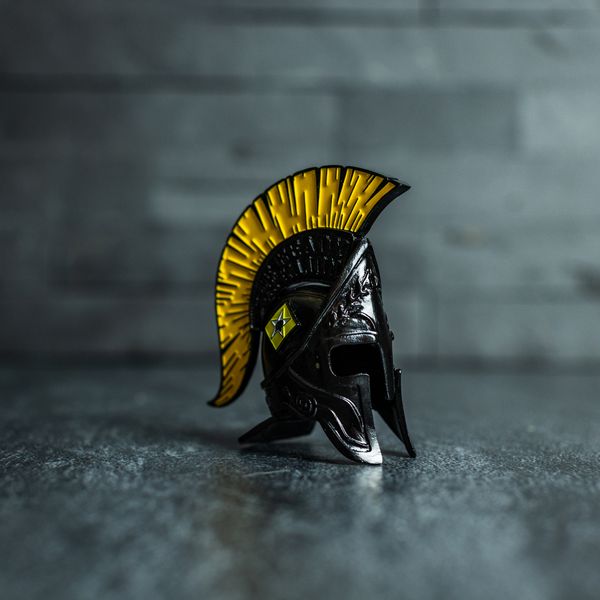 Spartan Helmet - Yellow 2/6