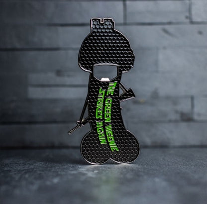 Tactical Green Weenie - Bottle Opener